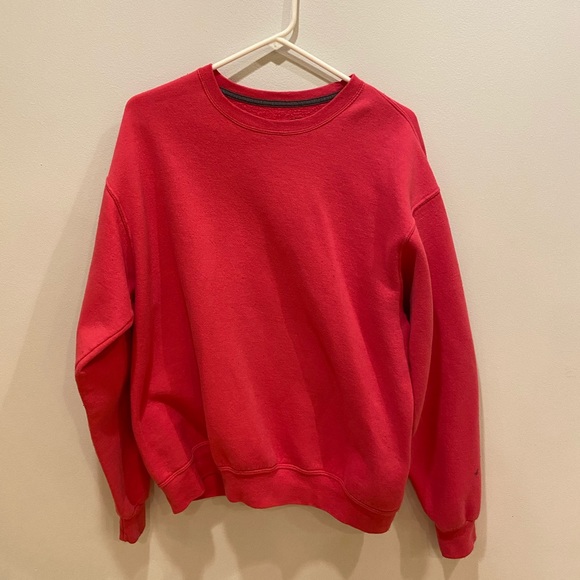 Plain fuchsia pink crewneck - Picture 2 of 4
